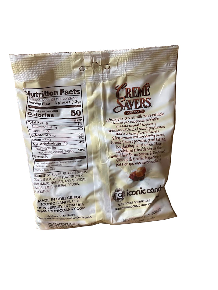 Creme Savers - Chocolate and Caramel