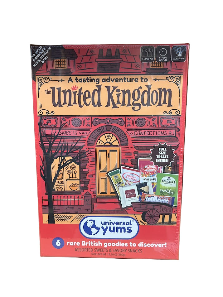 Snack Box A Tasting Adventure to United Kingdom