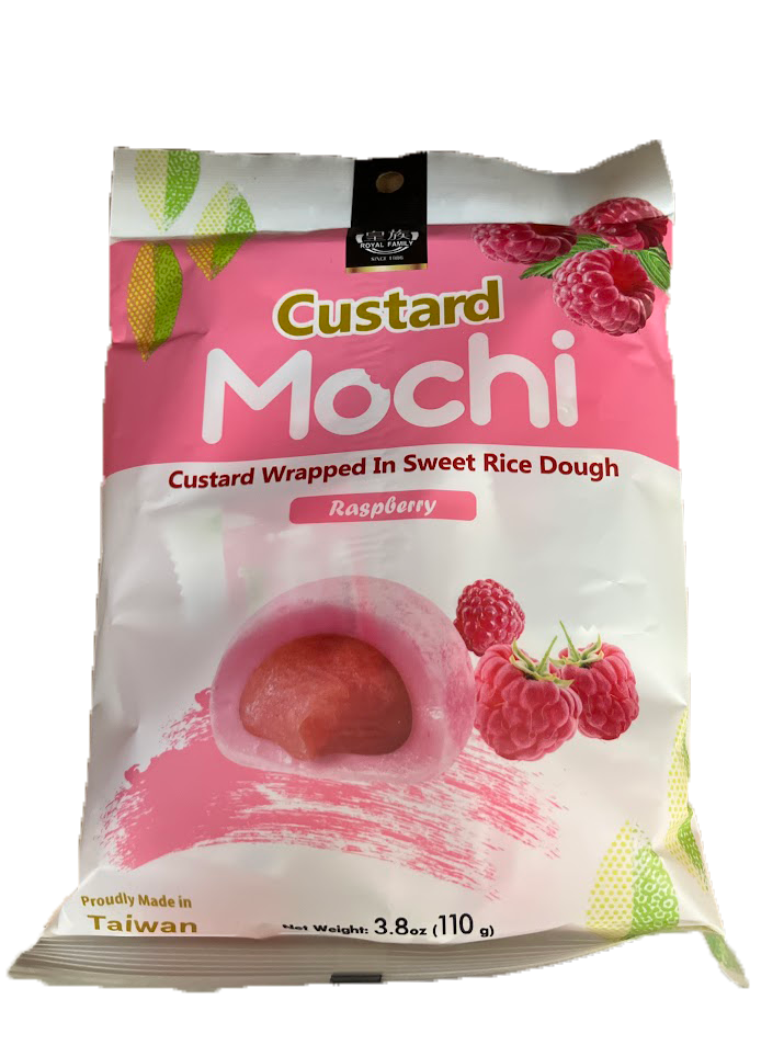 Mochi Raspberry Custard