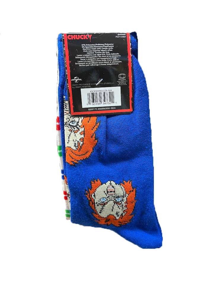 Child's Play Chucky Wanna Play Socks 2-Pack