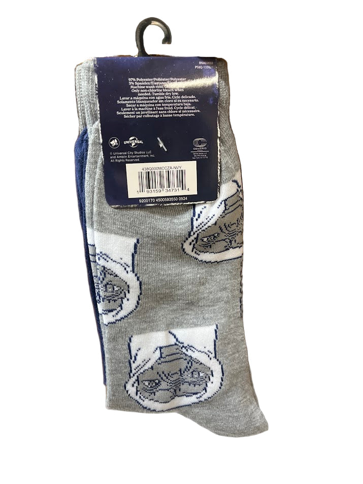 ET Moon Glow-In-The-Dark Socks 2-Pack