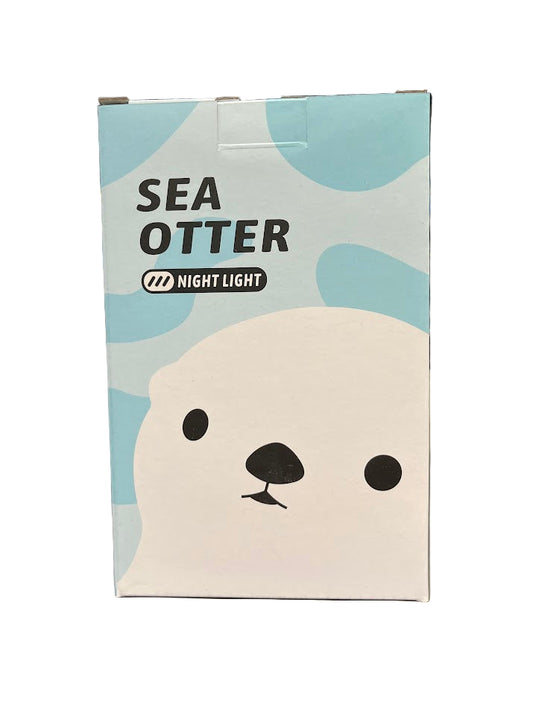 Sea Otter Night Light with Heart