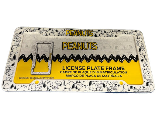 Peanuts License Plate Frame