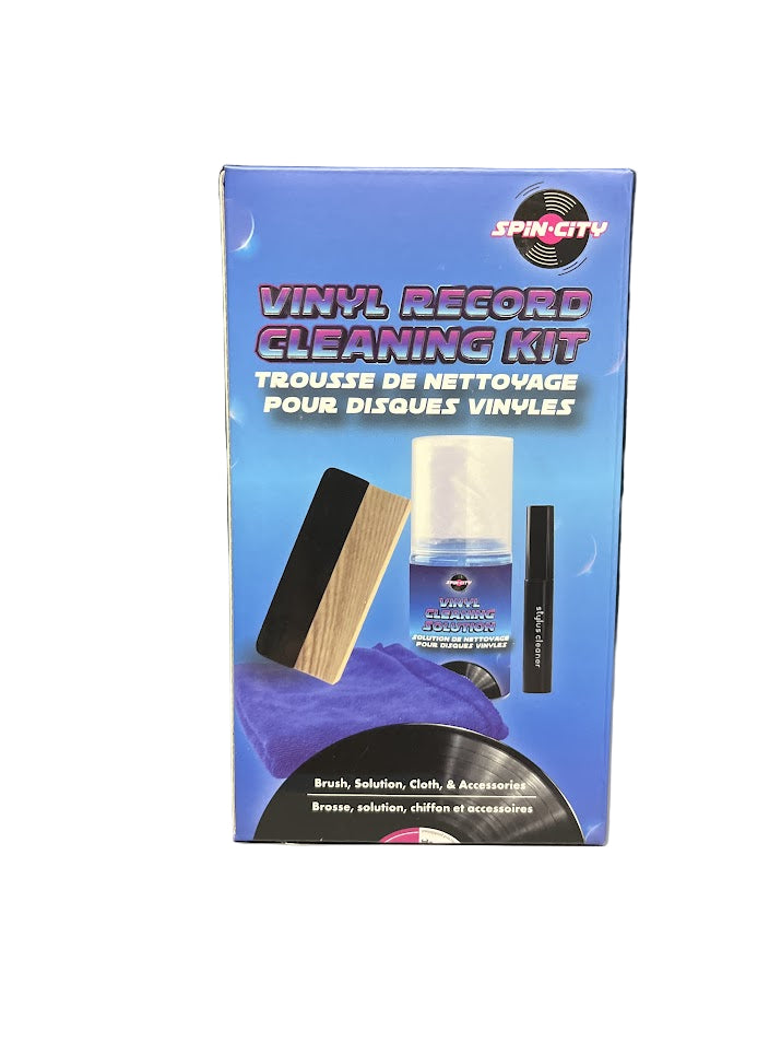 Spin-City Vinyl Record Cleaning Kit