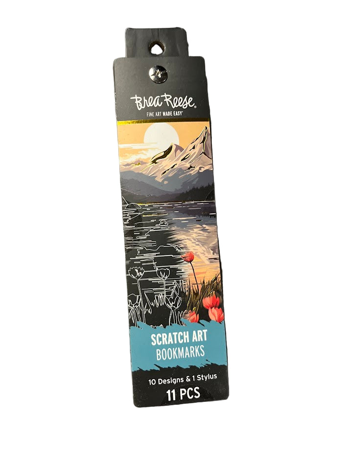 Scratch Art Bookmarks - Landscape