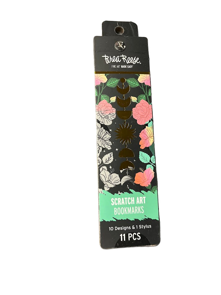 Scratch Art Bookmarks - Celestial