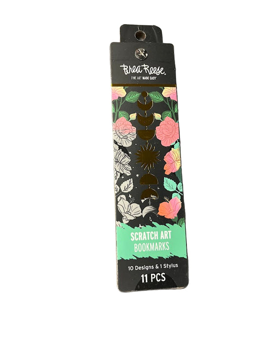 Scratch Art Bookmarks - Celestial