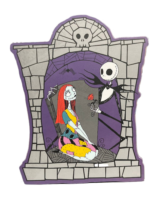 Nightmare Before Christmas Rose Die-Cut Box Sign