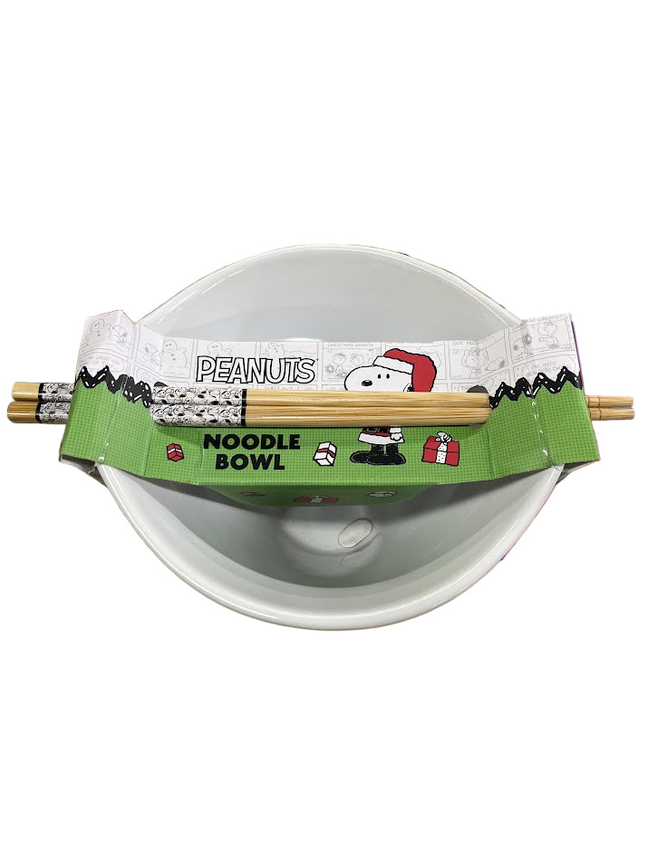 Peanuts Snoopy Puffer Jacket Ramen Bowl