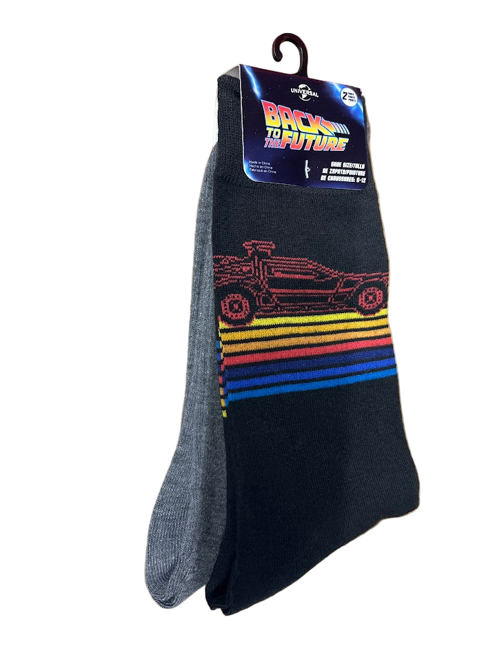Back to the Future Icon Socks 2-Pack