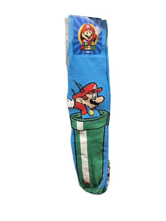 Mario Bros Pipe Socks 2-Pack
