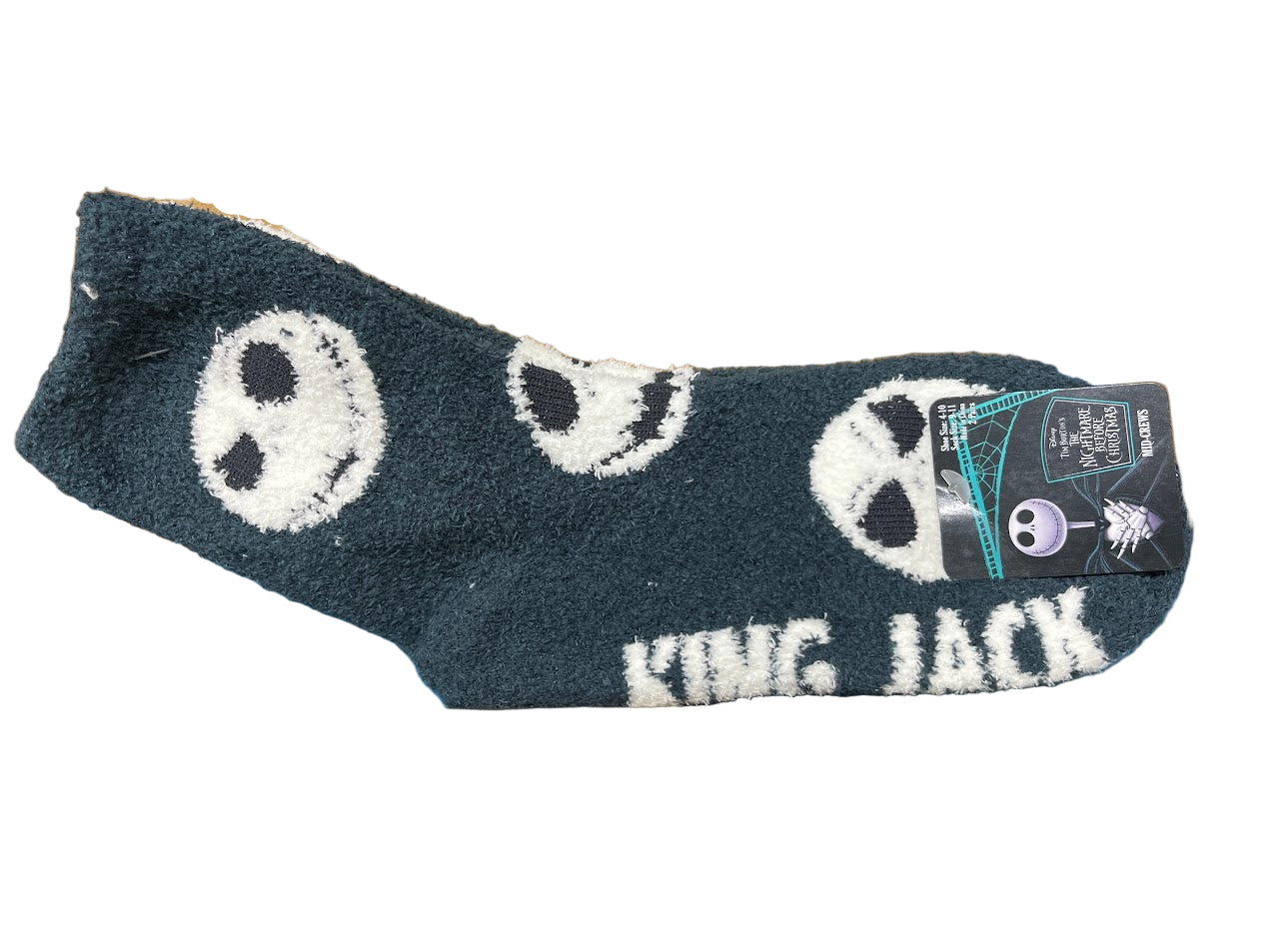 Nightmare Before Christmas Jack & Sally Cozy Socks 2-Pack