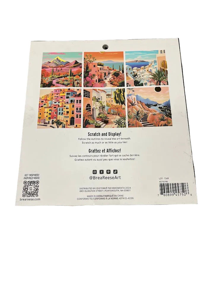 Scratch Art Paper Pad - Landscape