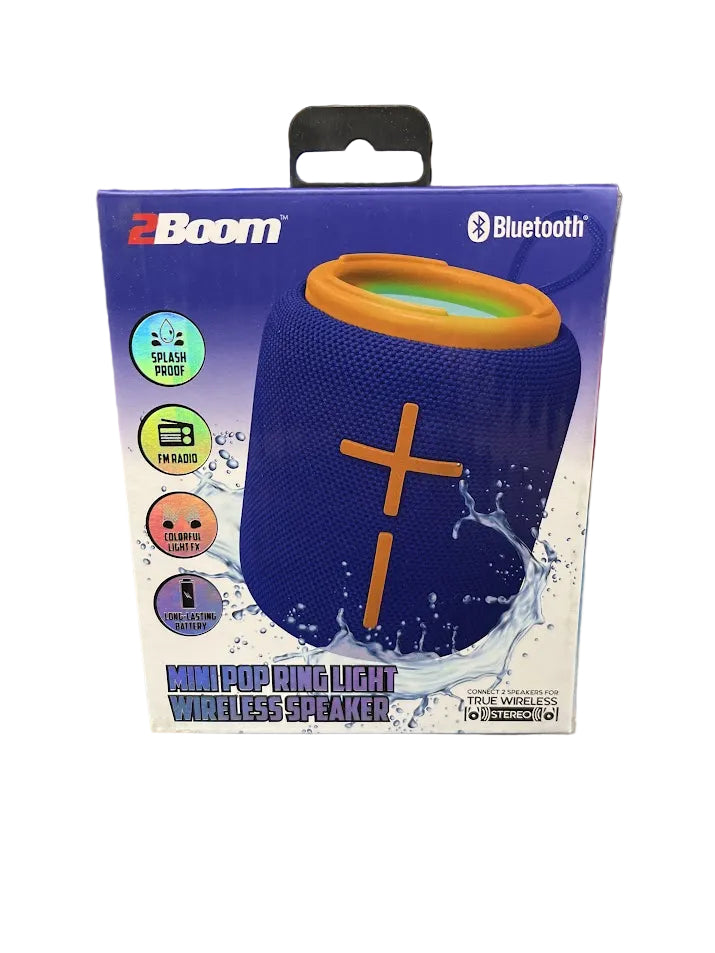 Mini Pop Wireless Speaker - Blue