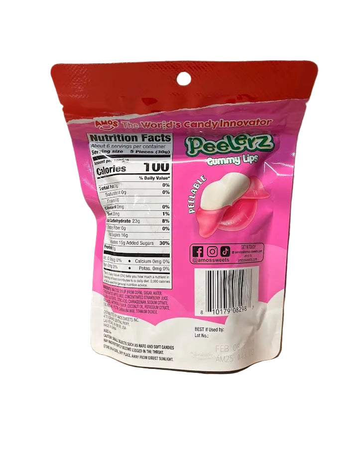 Peelerz Gummy Lips Candy