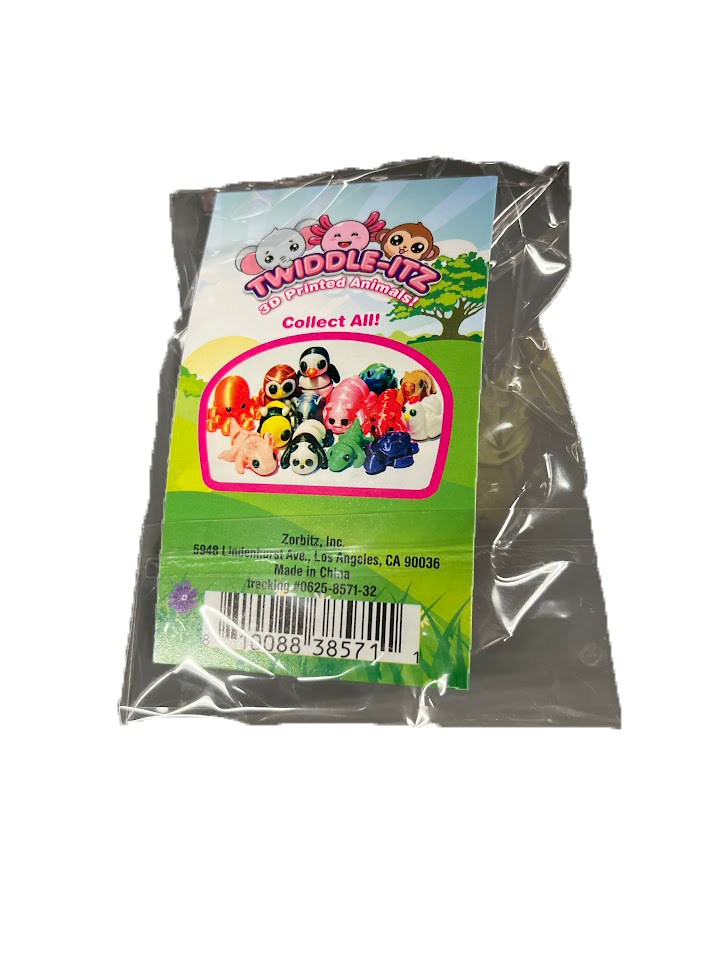 Twiddle-Itz 3D Printed Animals Assortment (1 random)