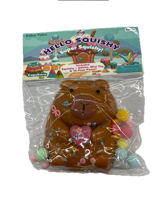 Zaba Taba Capybara Large Squishy Toy (style may vary)