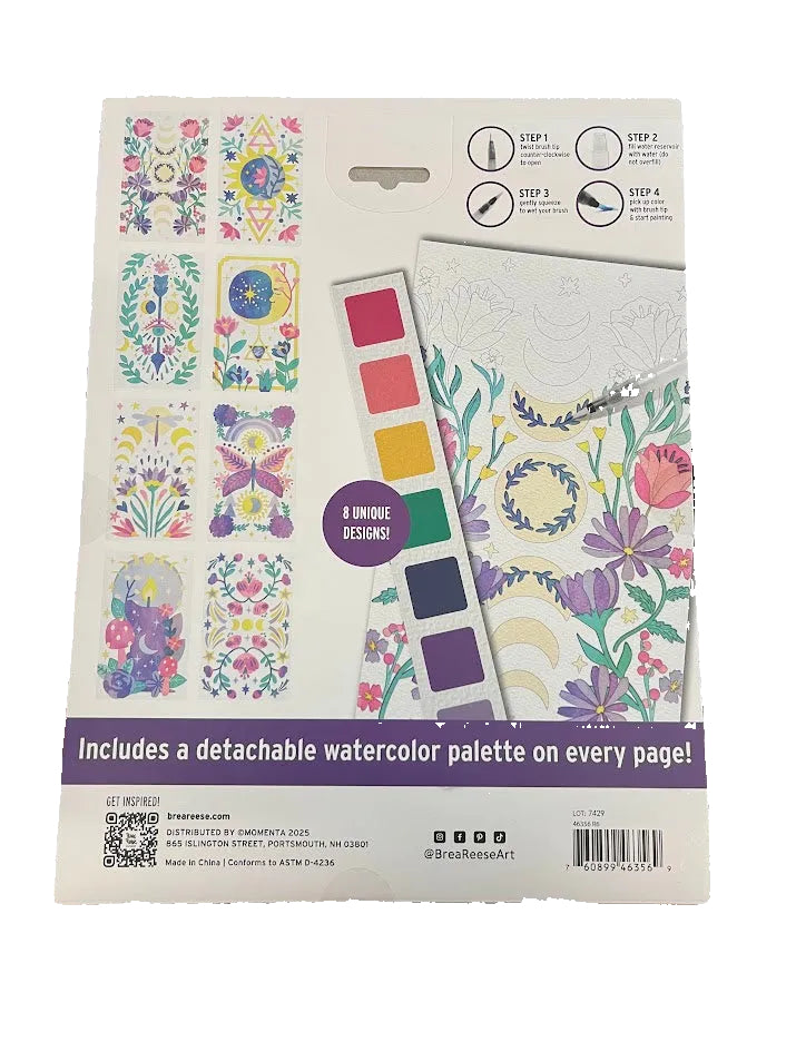 Brea Reese Watercolor Pad Kit - Celestial