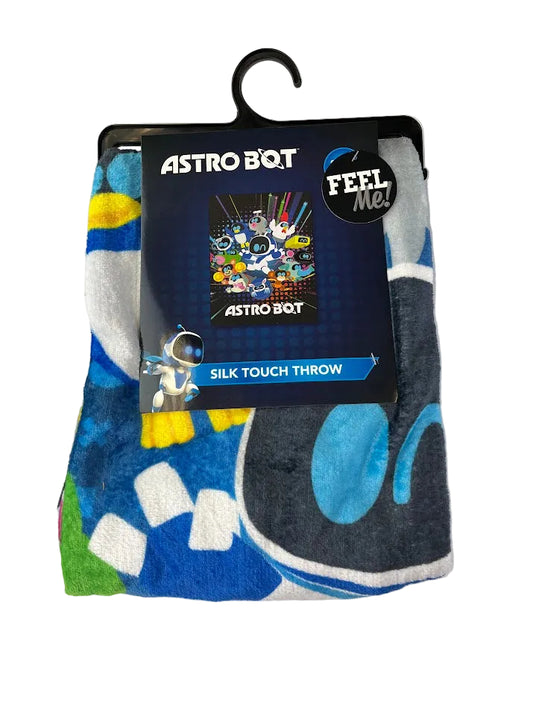 Astro Bot Crew Silk Touch Throw Blanket
