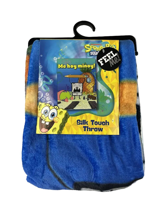 SpongeBob SquarePants Doodle Bob Silk Touch Throw Blanket