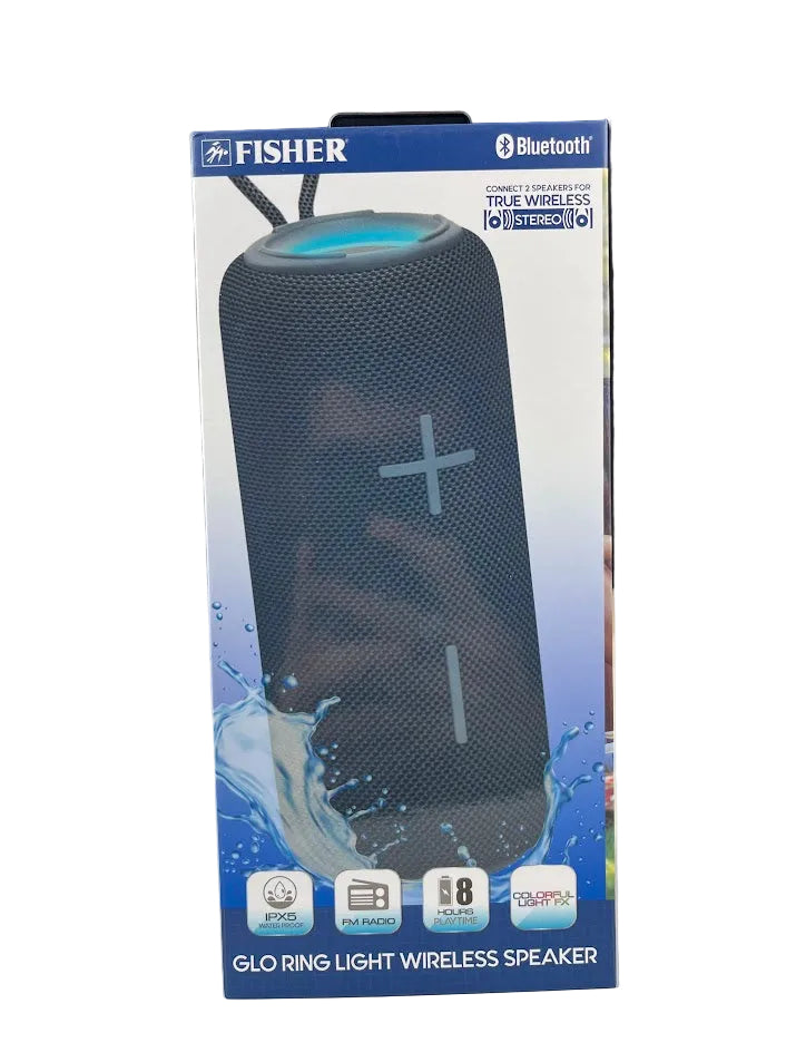 Glo Ring Light Wireless Speaker - Black