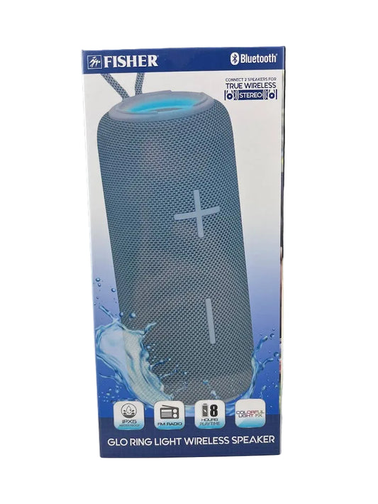 Glo Ring Light Wireless Speaker - Gray