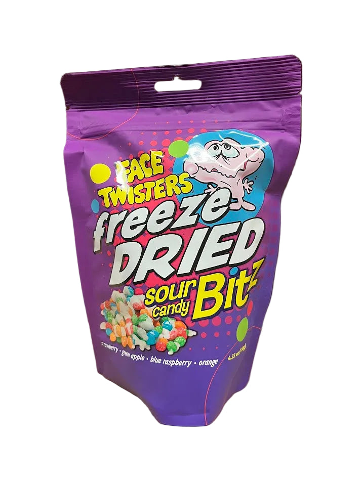 Face Twister Freeze Dried Sour Candy Bitz