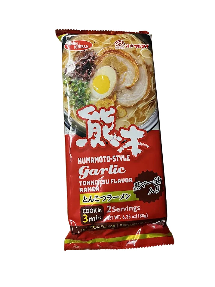 Kumamoto Garlic Tonkotsu Ramen