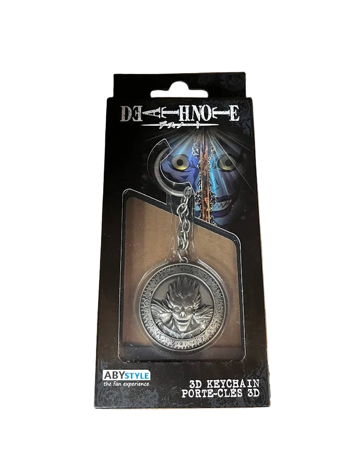 Death Note Ryuk Medal 3D Keychain