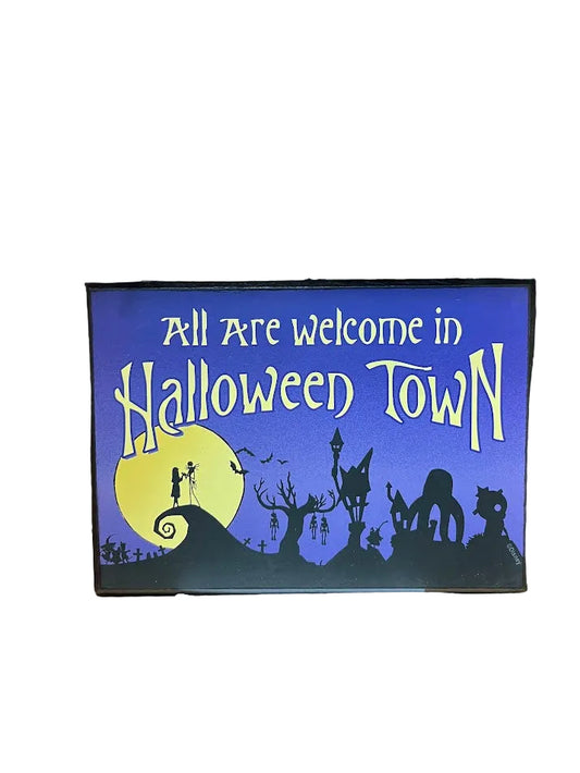 Nightmare Before Christmas Do Not Disturb Hanging Sign