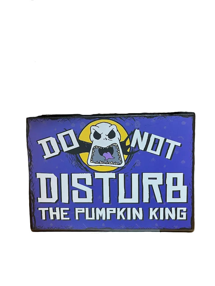 Nightmare Before Christmas Do Not Disturb Hanging Sign