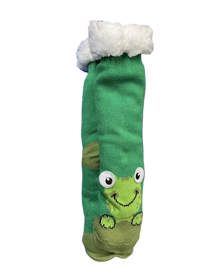 Frog Sherpa Socks