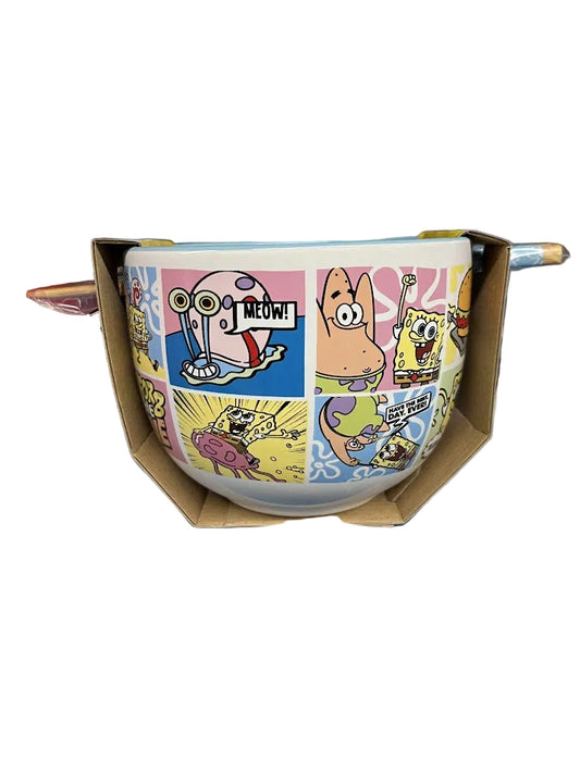 SpongBob SquarePants Panels Ramen Bowl