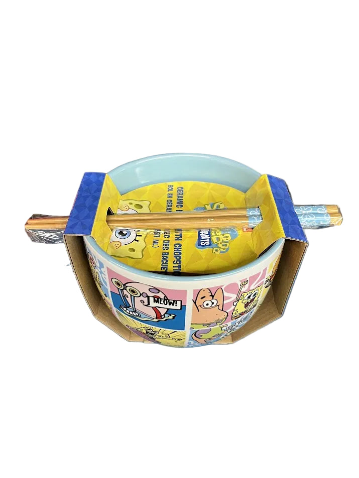 SpongBob SquarePants Panels Ramen Bowl