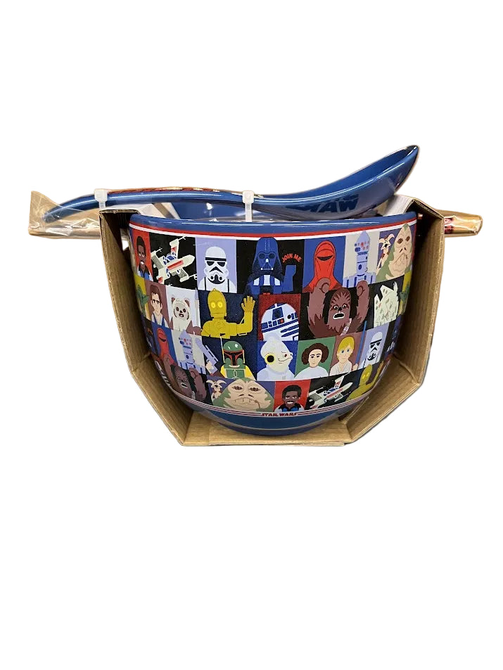 Star Wars Characters Ramen Bowl