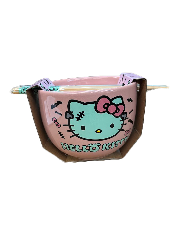 Hello Kitty Frankenstein Ramen Bowl