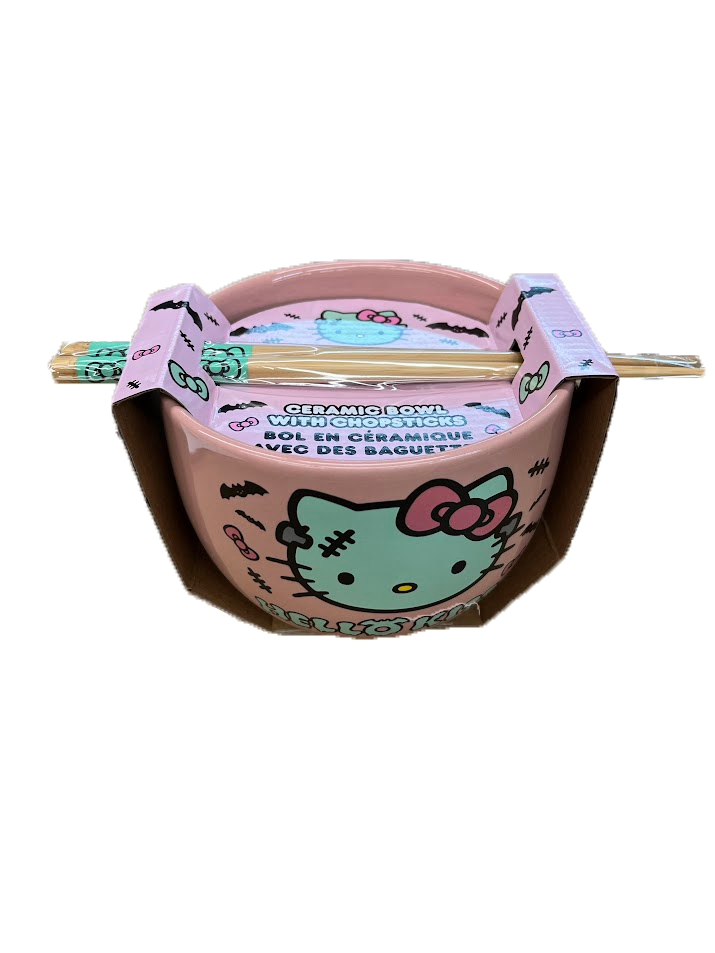 Hello Kitty Frankenstein Ramen Bowl
