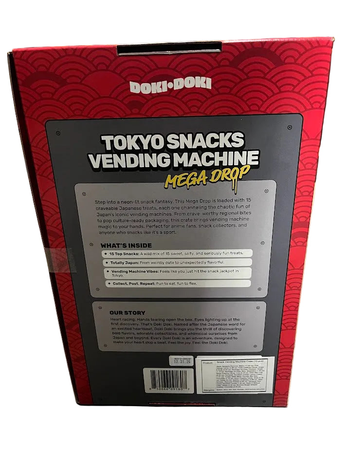 Doki Doki Vending Machine Snack Crate