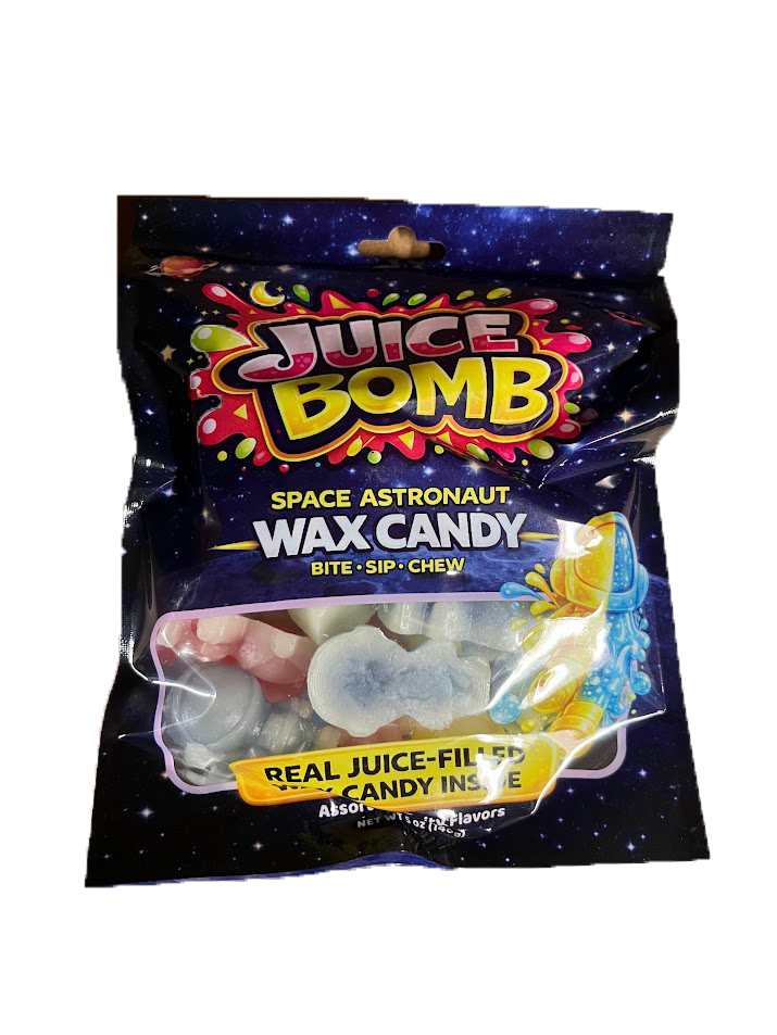 Juice Bomb Space Astronaut Wax Candy