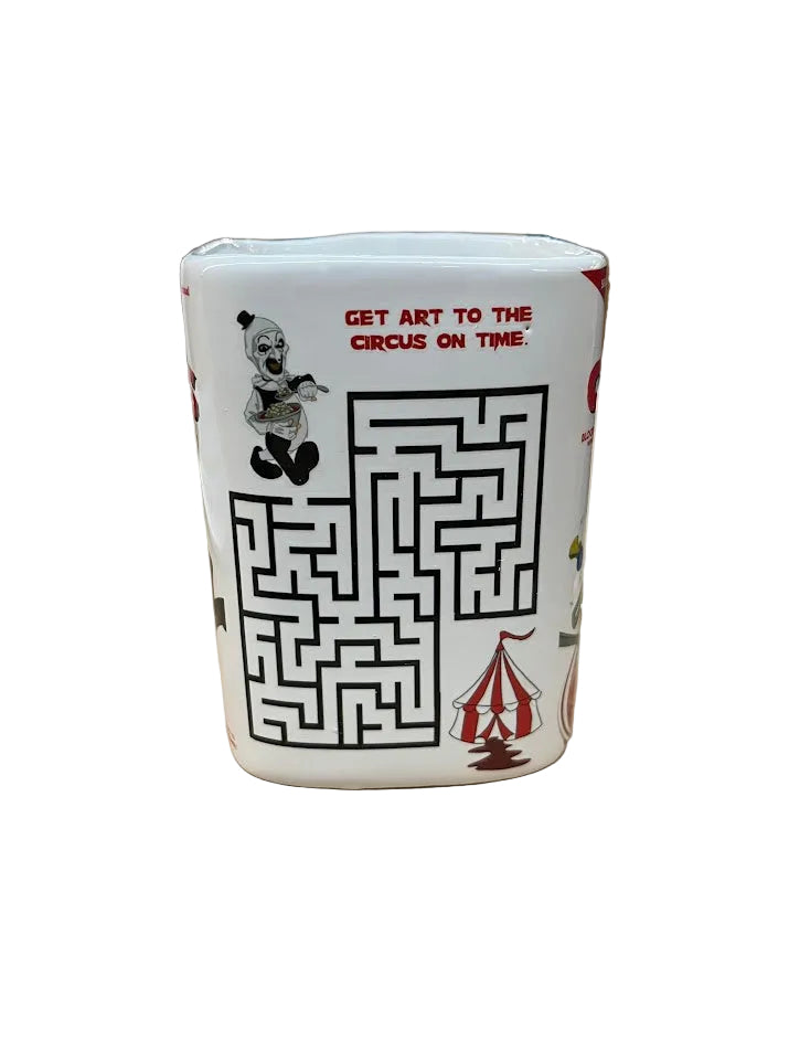 Terrifier - Art Crispies Cereal Box Design 16oz Ceramic Molded Coffee Mug