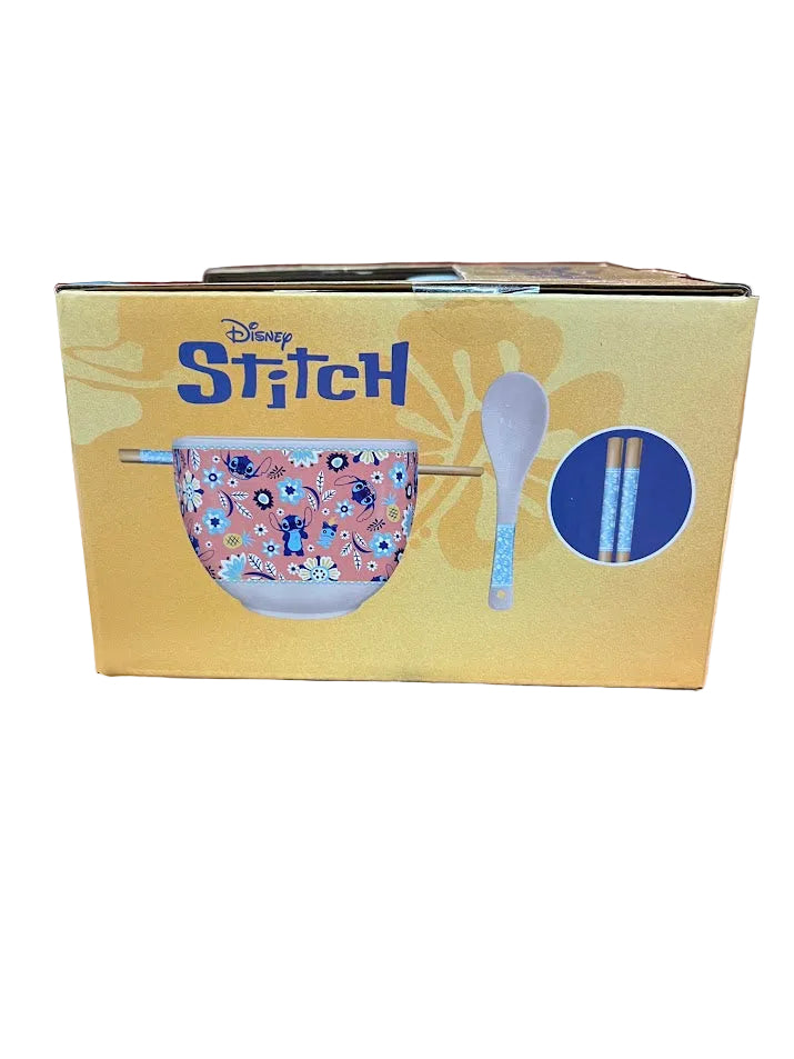 Lilo & Stitch Stitch Floral Ramel Bowl