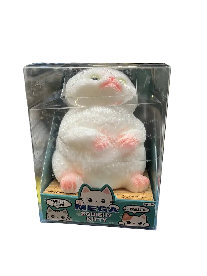 Mega Kitty Assorted Squishy Toy (style may vary)