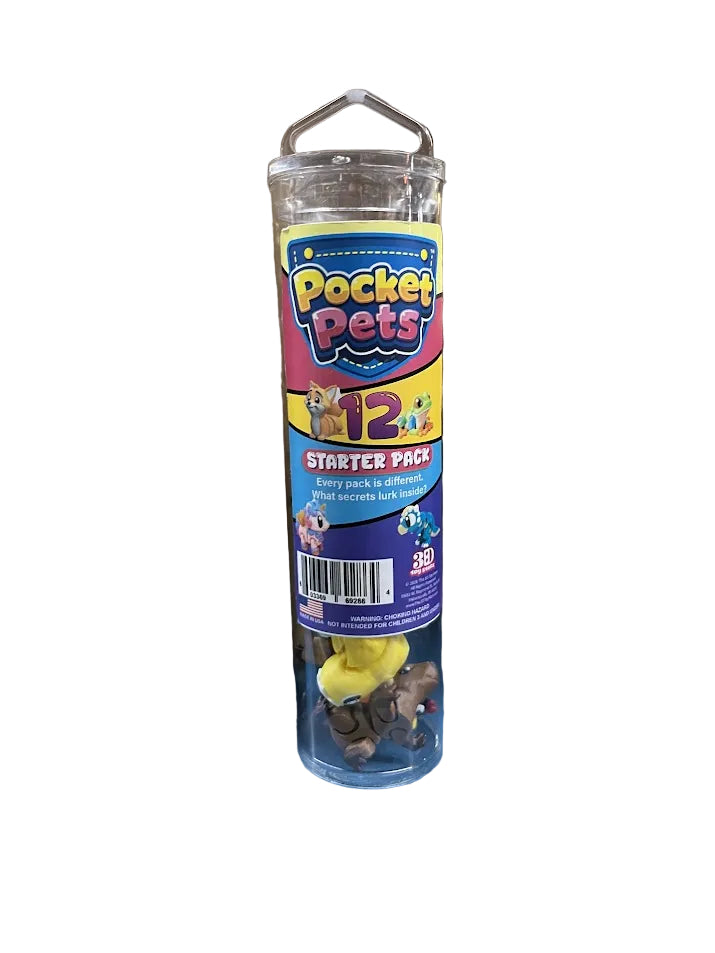 Pocket Pet 12-piece Tube Assortment [contents may vary]