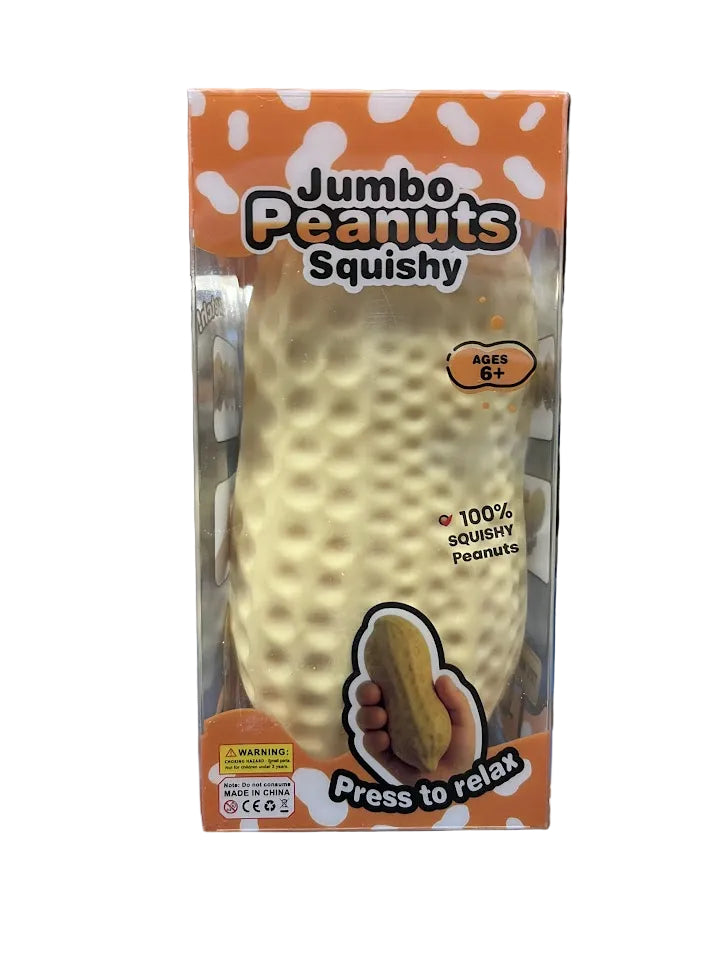 Jumbo Peanut Squishy Toy