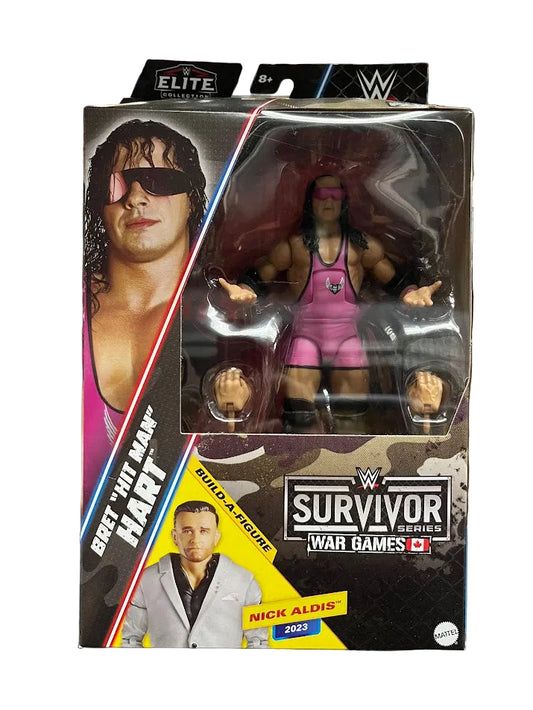WWE Elite Live Events Bret Hart Action Figure