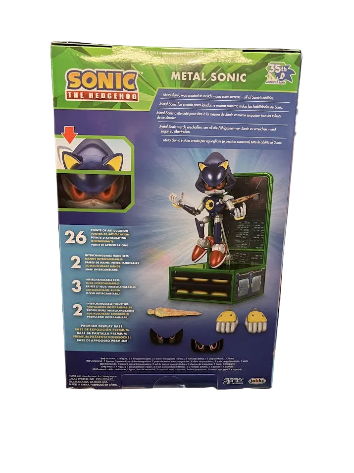Modern Metal Sonic 35th Anniversary Collector Figure