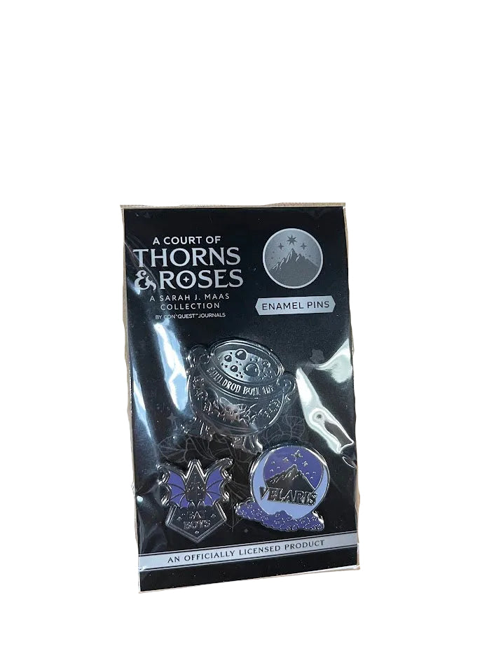 A Court of Thorns & Roses Enamel Pin 3-Pack