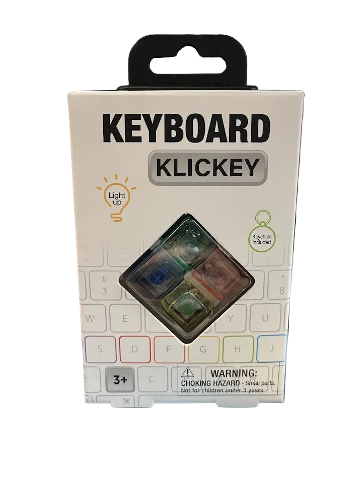Keyboard Klickey Rainbow Fidget Toy [random color]