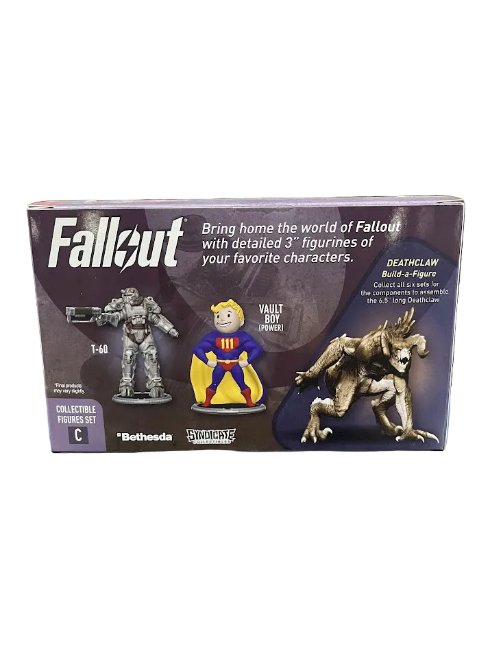 Fallout T-60 Power Armor and Vault Boy Figures