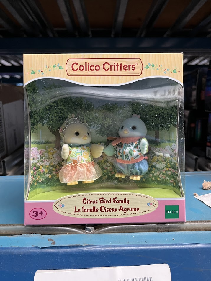 Calico Critters Citrus Bird Family